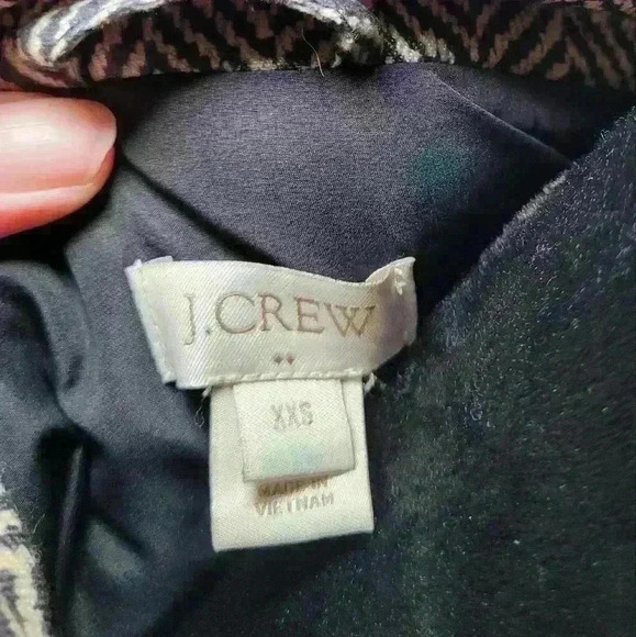 J crew puffer vest double zipper XXS - Picture 5 of 6